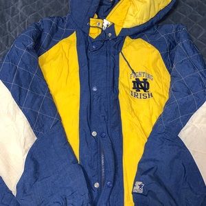 Notre Dame Jacket w/ hoodie